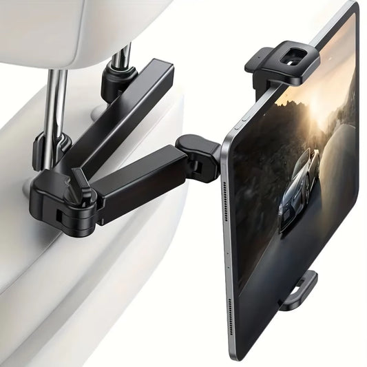Car Tablet Holder - Headrest Mount Compatible with iPad Air, Mini, and Other 4.7-12.9" Devices
