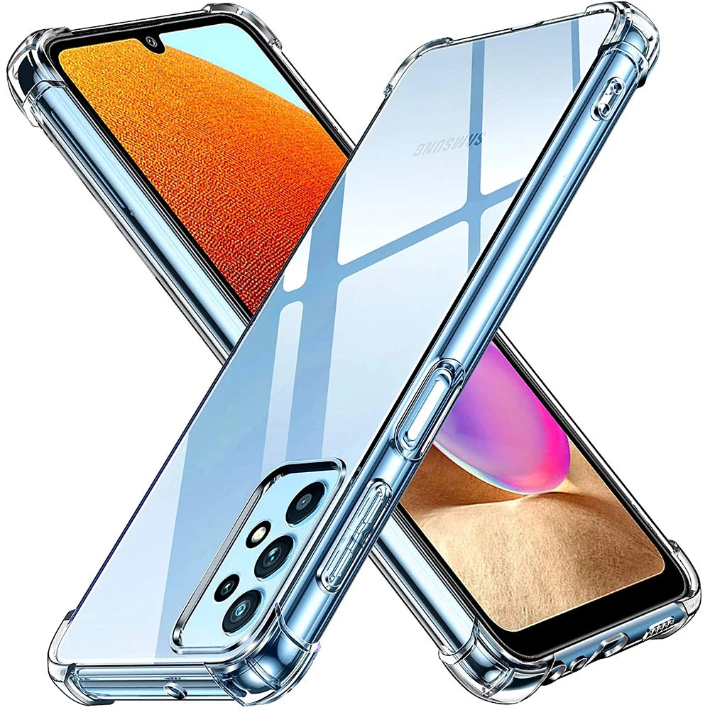 Shockproof Silicone Soft Case For Samsung A-Series