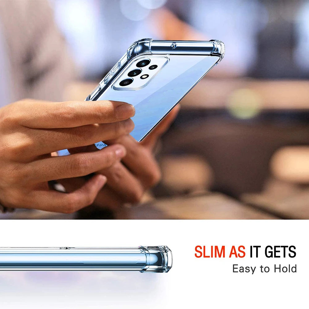 Shockproof Silicone Soft Case For Samsung A-Series