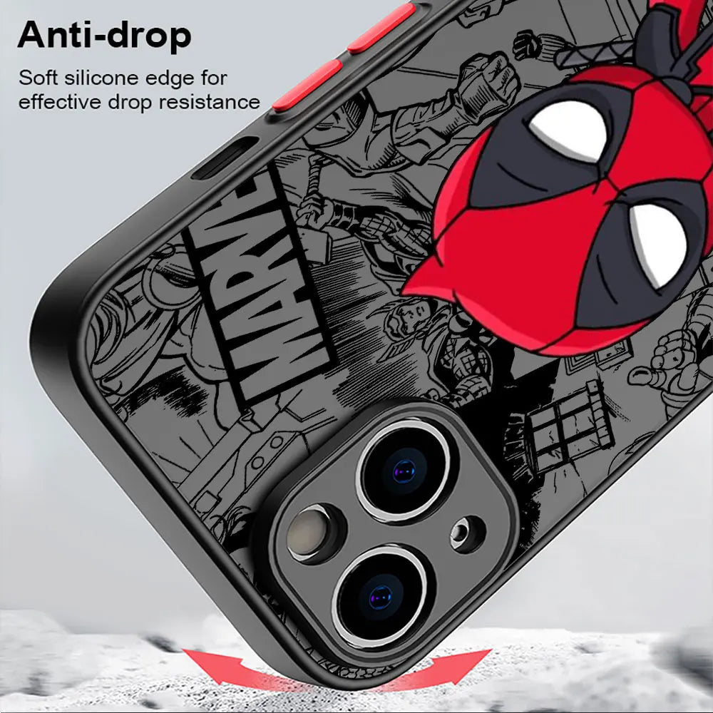 Marvel Superhero Shockproof Armor Case for iPhone