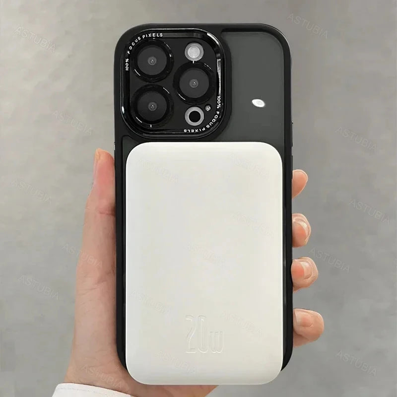 Luxury Magnetic Metal Lens Bumper Case