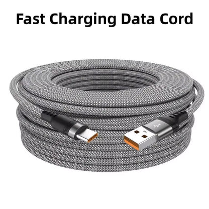 5-Meter Type-C USB Super Charging Cable (5A) Compatible with Huawei, Xiaomi, Vivo, and Leeco Smartphones