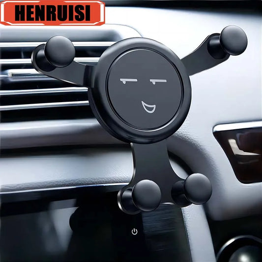 Gravity Car Phone Holder - Air Vent Hook Mobile Phone Mount