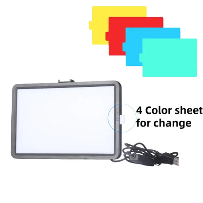8-Inch RGB LED Video Light Panel – USB 5V, 3000K–6000K Adjustable