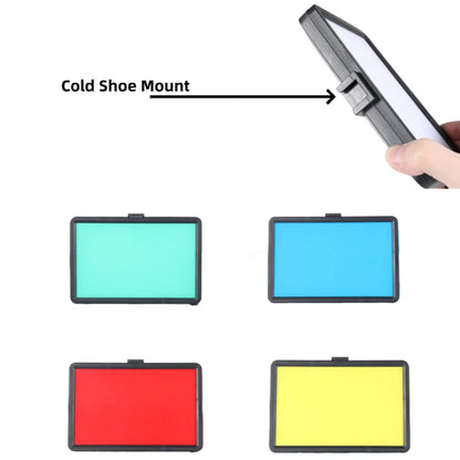 8-Inch RGB LED Video Light Panel – USB 5V, 3000K–6000K Adjustable