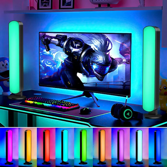 Smart RGB Sound Reactive Table Lamp – USB Powered Ambient Light